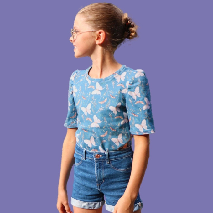 Ebook patron t-shirt enfant Trendi Nähfrosch, en allemand