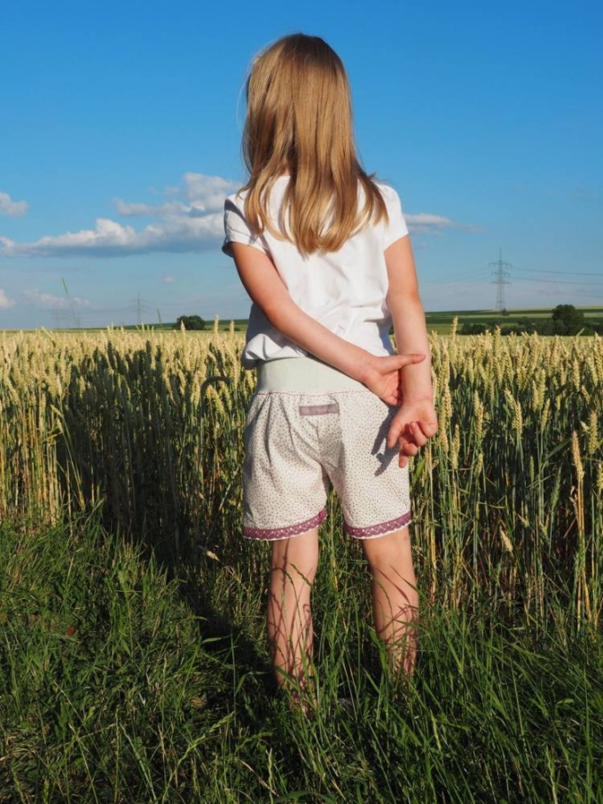 E-Book Nähfrosch, Kindershorts PANTAI, en allemand