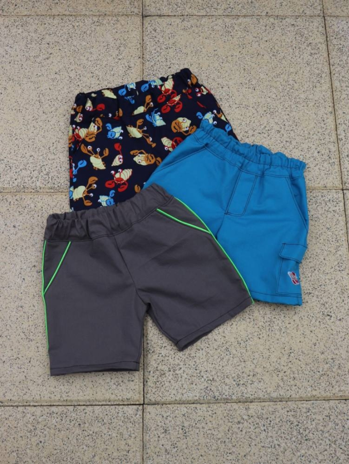 E-Book Nähfrosch, Kindershorts PANTAI, en allemand