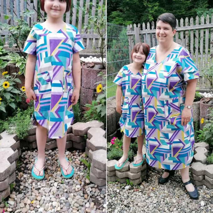 E-Book Nähfrosch Kleid SINAR Kids, en allemand