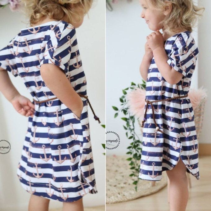 E-Book Nähfrosch Kleid SINAR Kids, en allemand