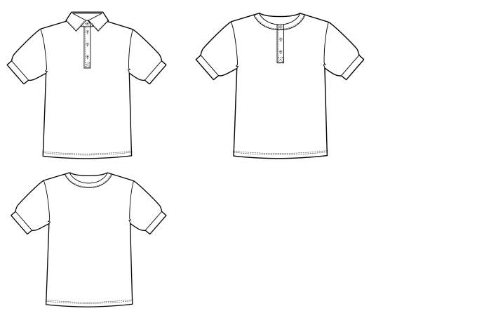 E-Book Nähfrosch NAIK Poloshirt Damen, duits