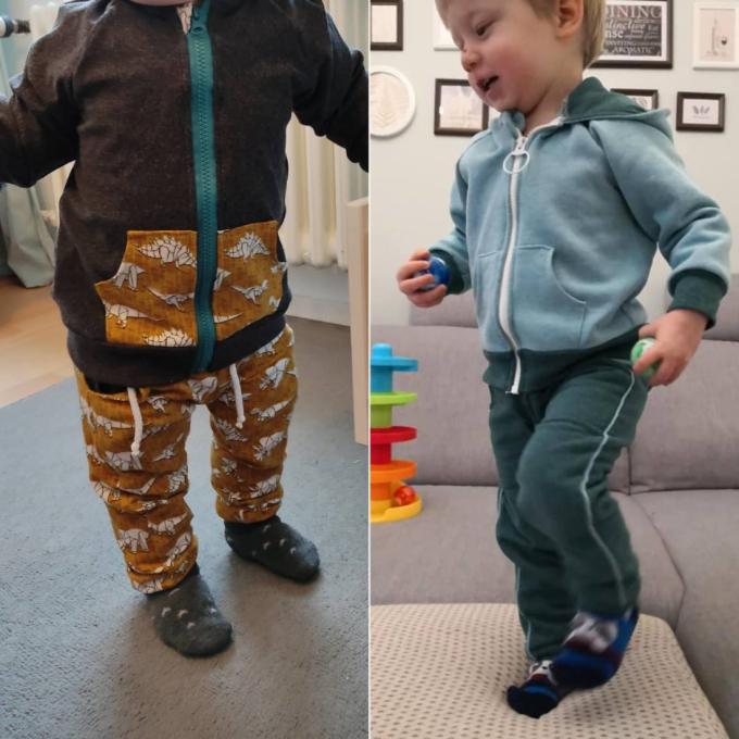 E-Book Nähfrosch Sweatjacke Baby Krim, duits