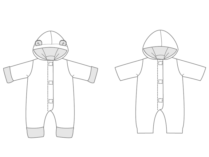 E-Book Patternforkids Baby Overall Cassia, english