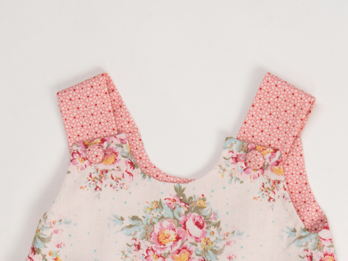 Ebook patron robe bébé Clara Patternforkids, en allemand