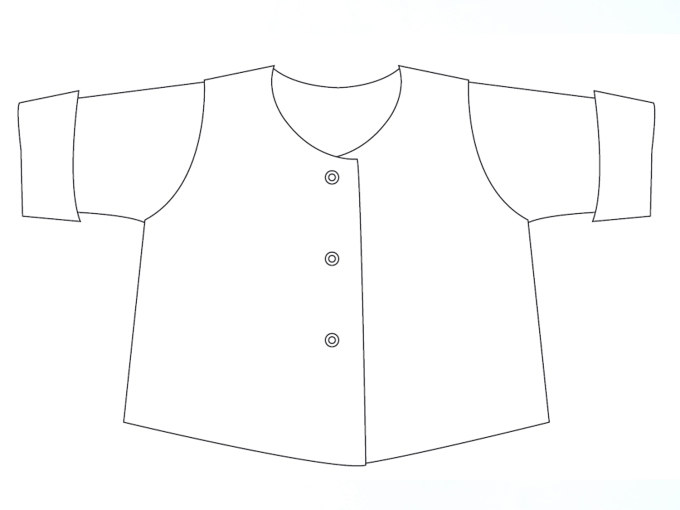 Ebook patron veste bébé Flavio Patternforkids, en allemand