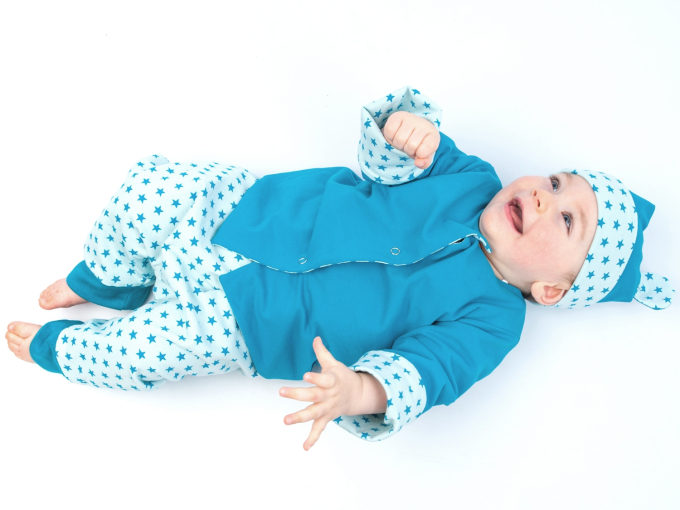 Ebook patron veste bébé Flavio Patternforkids, en allemand