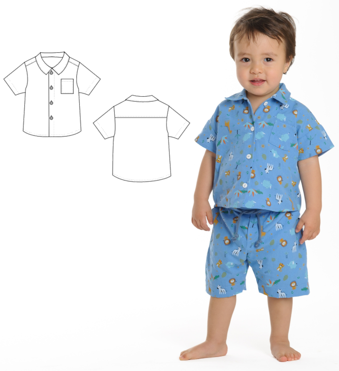 E-Book Patternforkids Hemd Tom