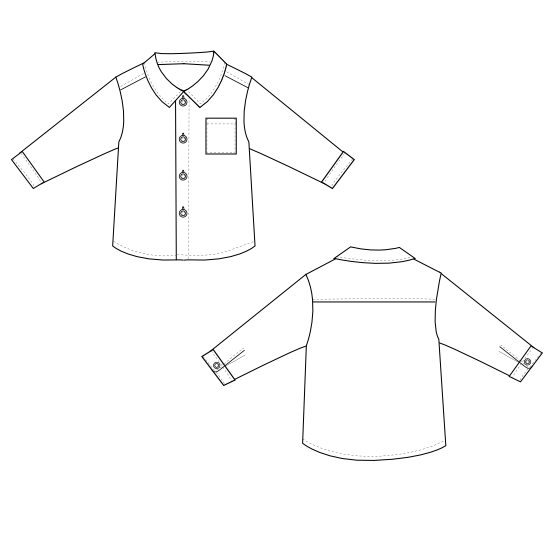 E-Book Patternforkids Hemd Tom