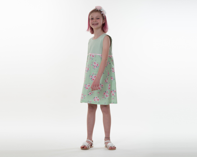 Ebook patron robe enfant Gemma Patternforkids, en allemand