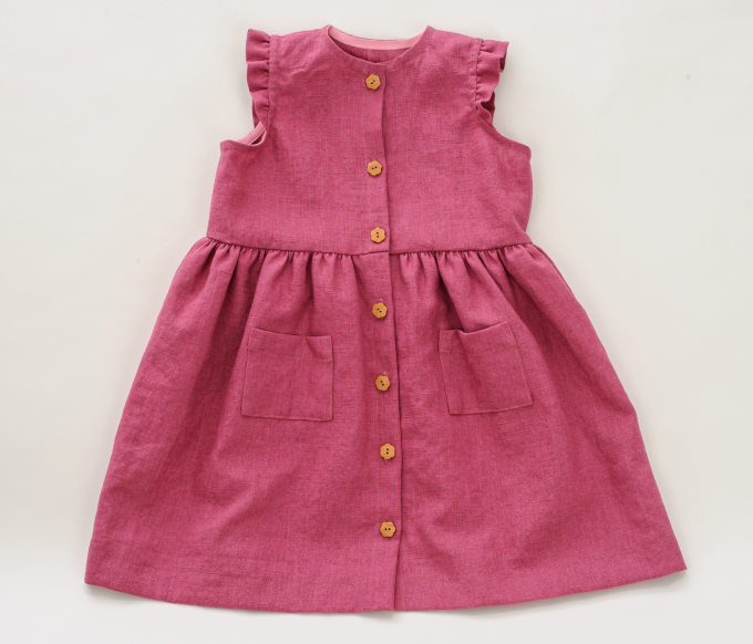 E-Book Patternforkids Kleid Mimi mit gerüschten Ärmeln, Duits