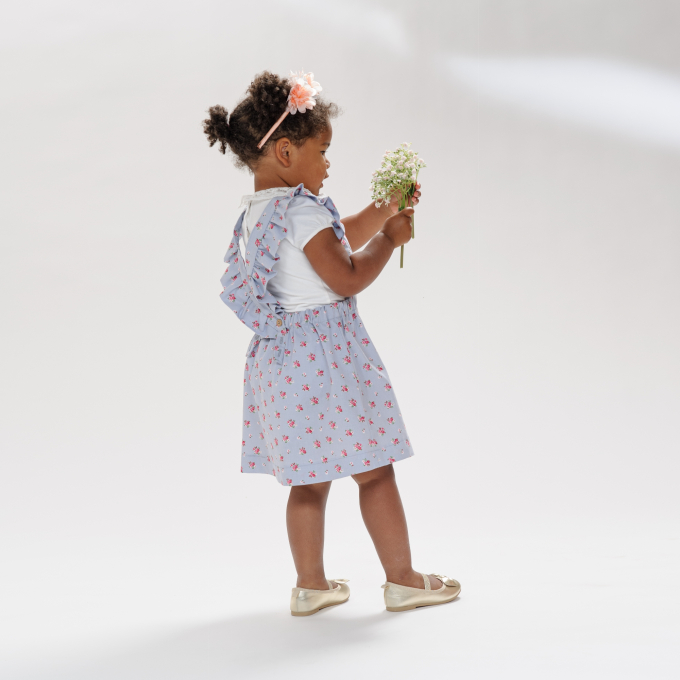 E-Book Patternforkids Latzkleid/Latzrock mit Rüschen im Vintage-Stil „ Livia“