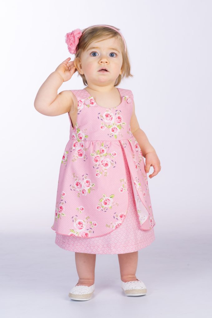 Ebook patron robe enfant Rosa Patternforkids, en allemand