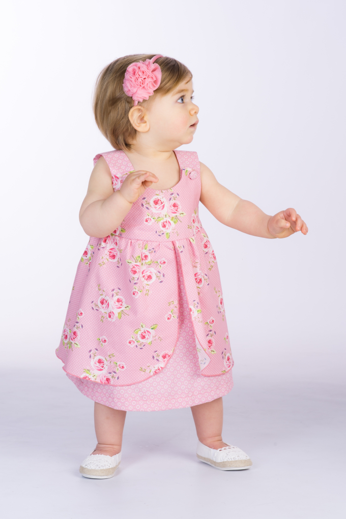 Ebook patron robe enfant Rosa Patternforkids, en allemand