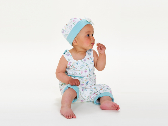 Ebook patron combinaison & bonnet bébé Dolce Patternforkids, en allemand