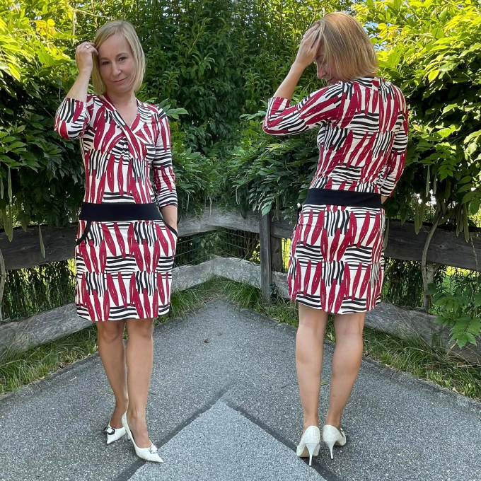 E-book Phibobo´s Zaubernadel Kleid Niela's Neckwrap Shirt/Dress, Duits