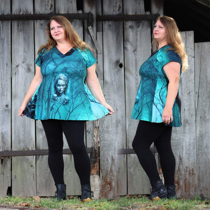 E-Book Phibobo´s Zaubernadel Kleid Niela's Raglan Tunikleid