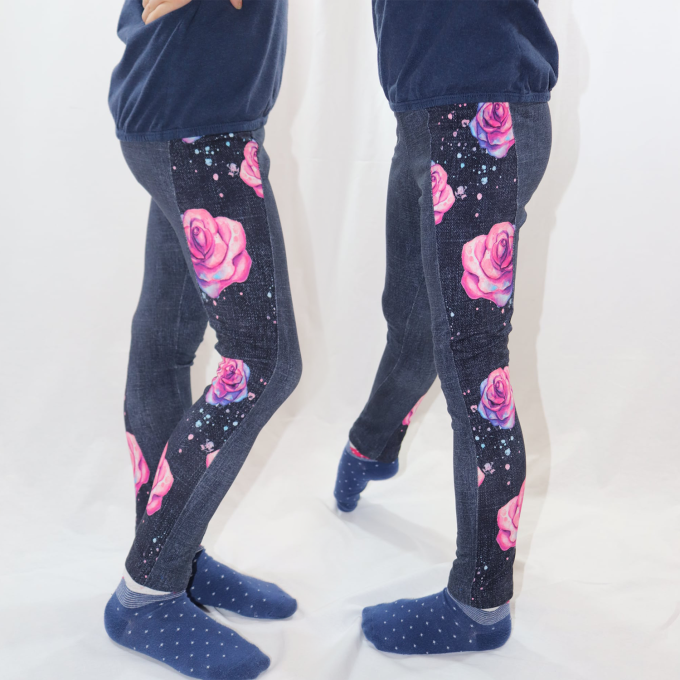 E-Book Phibobo´s Zaubernadel Leggings Bobo´s Skinny Stripes, duits