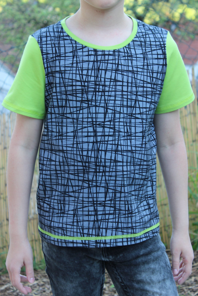 E-Book PiexSu Basic Shirt Sempel Boys, en allemand