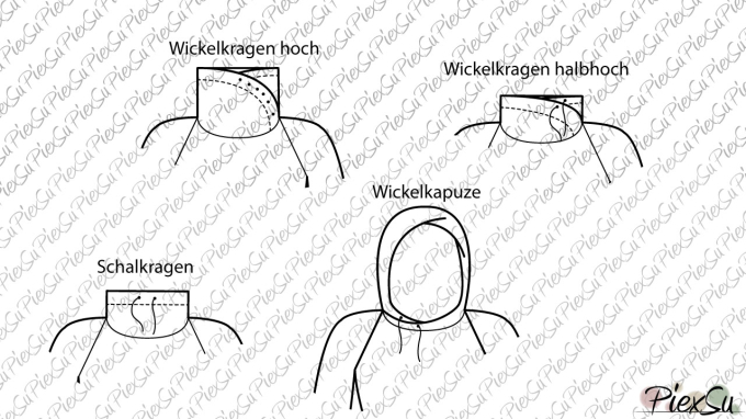 E-Book PiexSu Raglan-Pullover Modest Jungs, en allemand
