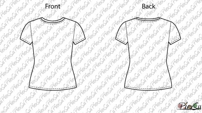 E-Book PiexSu T-Shirt Tessa Girls, en allemand