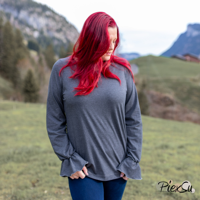 E-book PiexSu Volantshirt Rischa, Duits