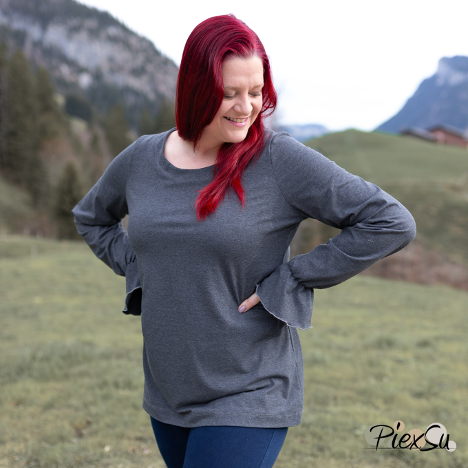 E-book PiexSu Volantshirt Rischa, Duits