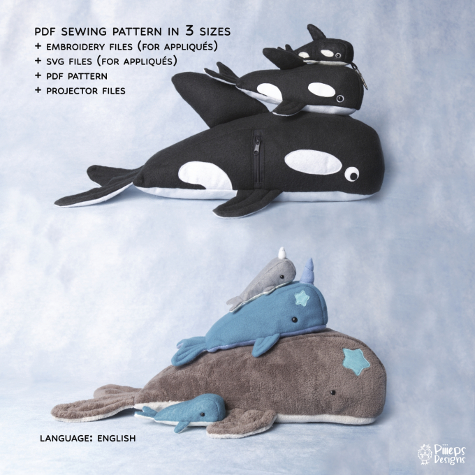 E-Book Piiieps Designs Kuschelwal Rodgi