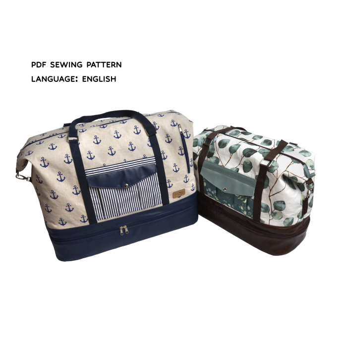 E-Book Piiieps Designs Travel Bag Wanda, English