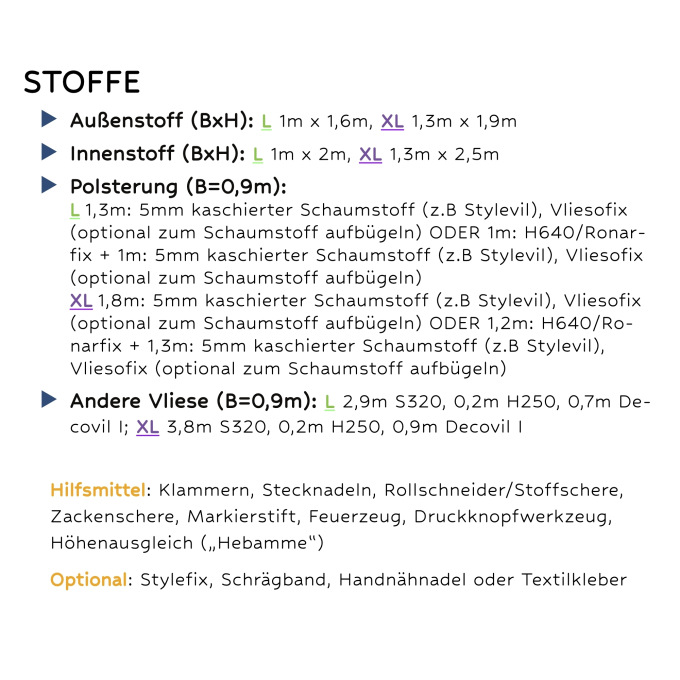 E-Book Piiieps Designs Travel Bag Wanda, English