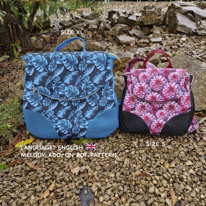 E-Book Piiieps Designs Umhängetasche Melody Add on