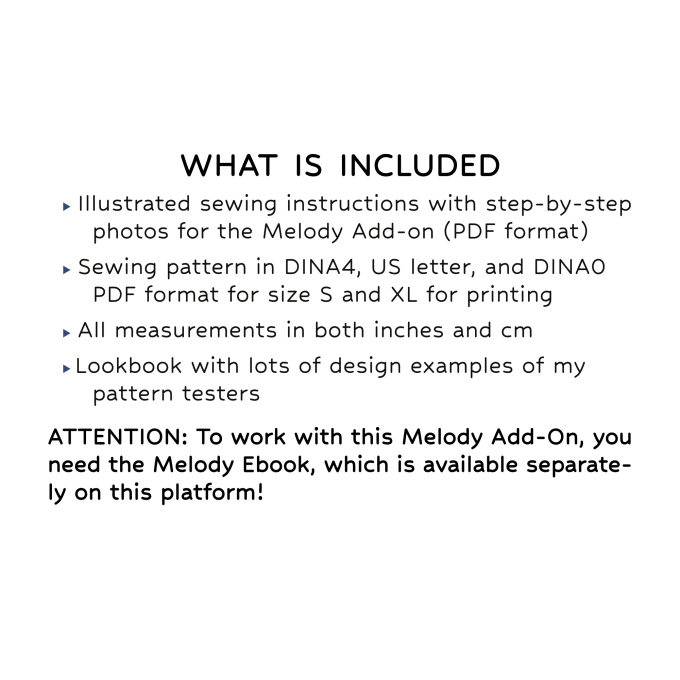 E-Book Piiieps Designs Umhängetasche Melody Add on