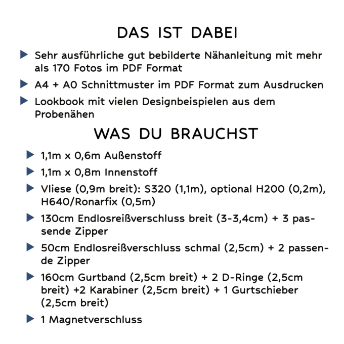 E-Book Piiieps Designs Umhängetasche Melody