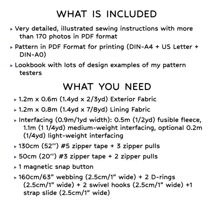 E-Book Piiieps Designs Umhängetasche Melody