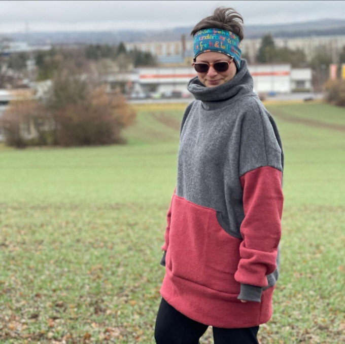 E-book Pixelfux-Mediendesign Hoodie Weites Winter Meer Dames, Duits