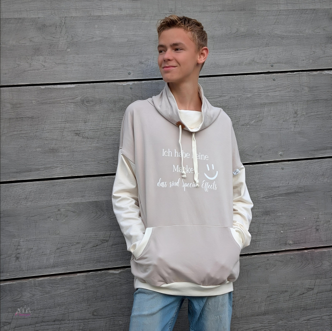 E-Book Pixelfux-Mediendesign Hoodie Weites Winter Meer Herren