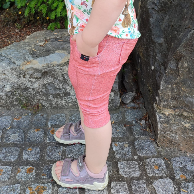 Patron legging / short enfant pdf 'Enge Sicht' Pixelfux-Mediendesign, en allemand