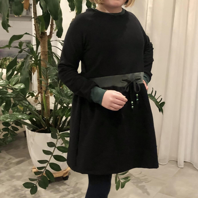 Patron robe enfant pdf 'Winter Glanz' Pixelfux-Mediendesign, en allemand