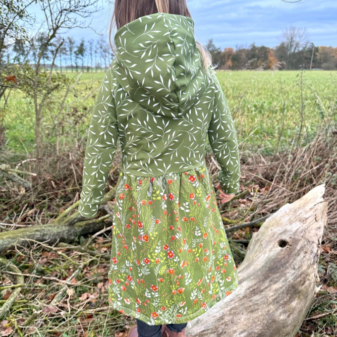 Patron robe enfant pdf 'Winter Glanz' Pixelfux-Mediendesign, en allemand