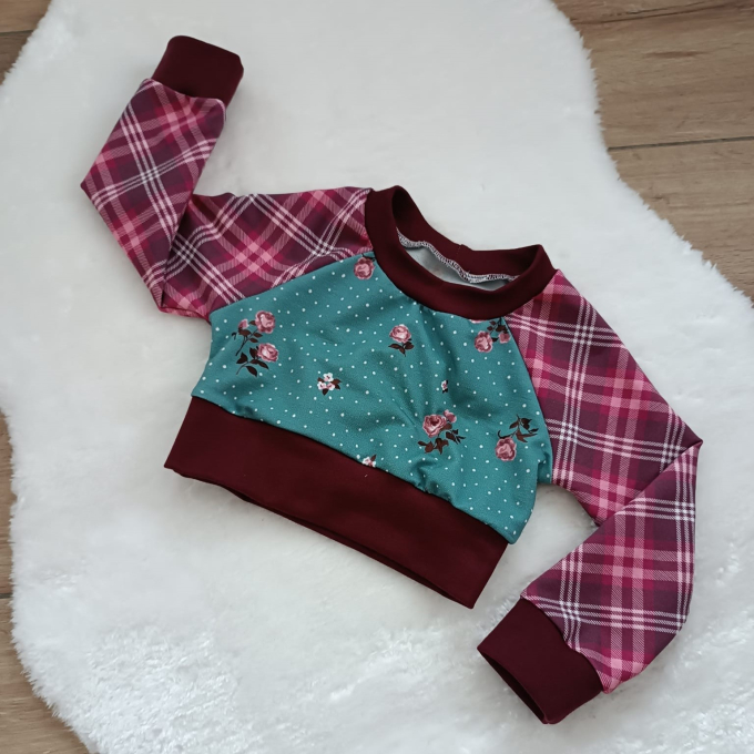 Patron robe enfant pdf 'Winter Glanz' Pixelfux-Mediendesign, en allemand