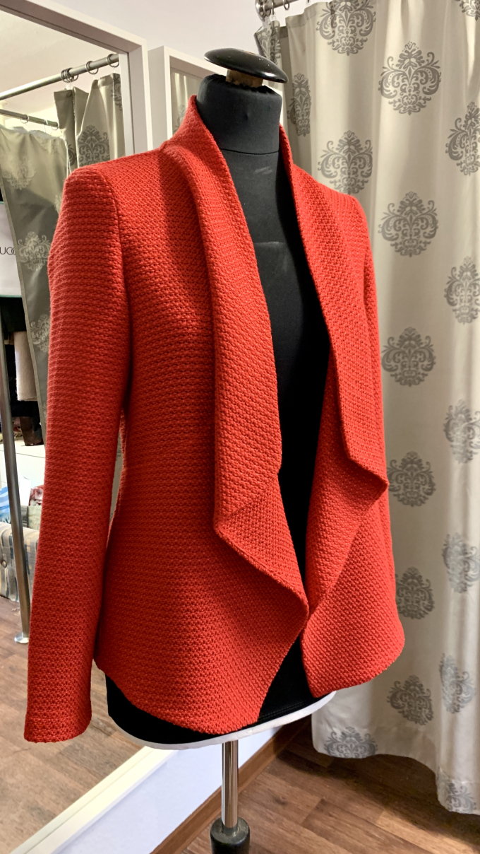Patron veste femme pdf Viola PrimaRimma, en allemand et anglais