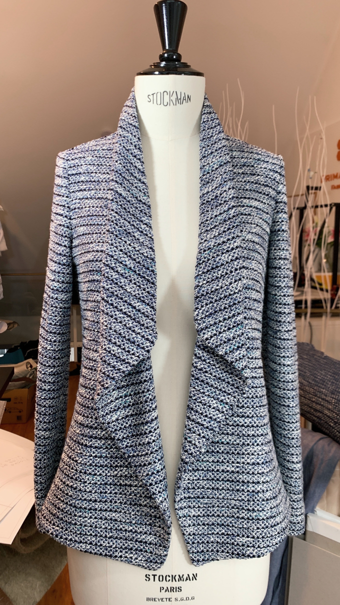 Patron veste femme pdf Viola PrimaRimma, en allemand et anglais