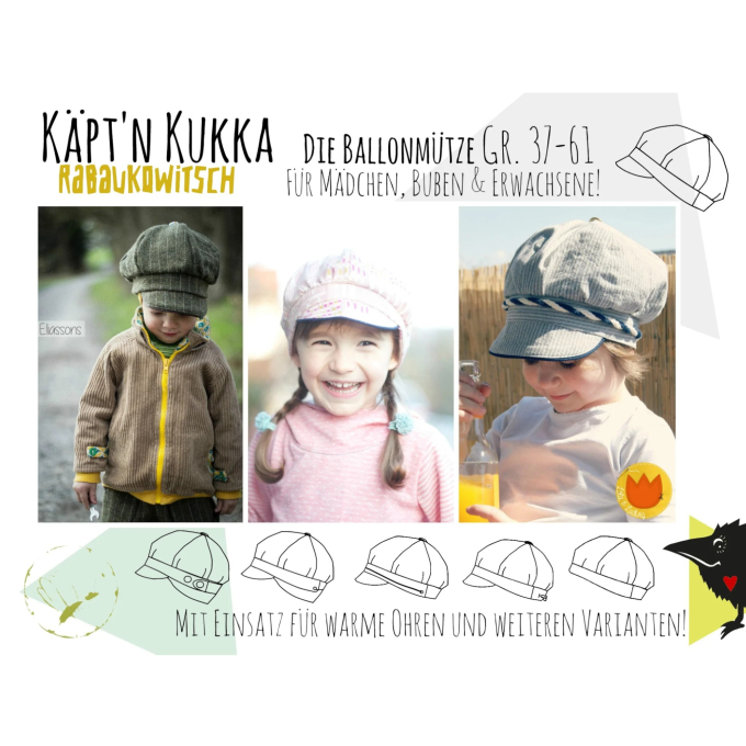 E-book Rabaukowitsch Ballonmütze Käpt'n Kukka, Duits