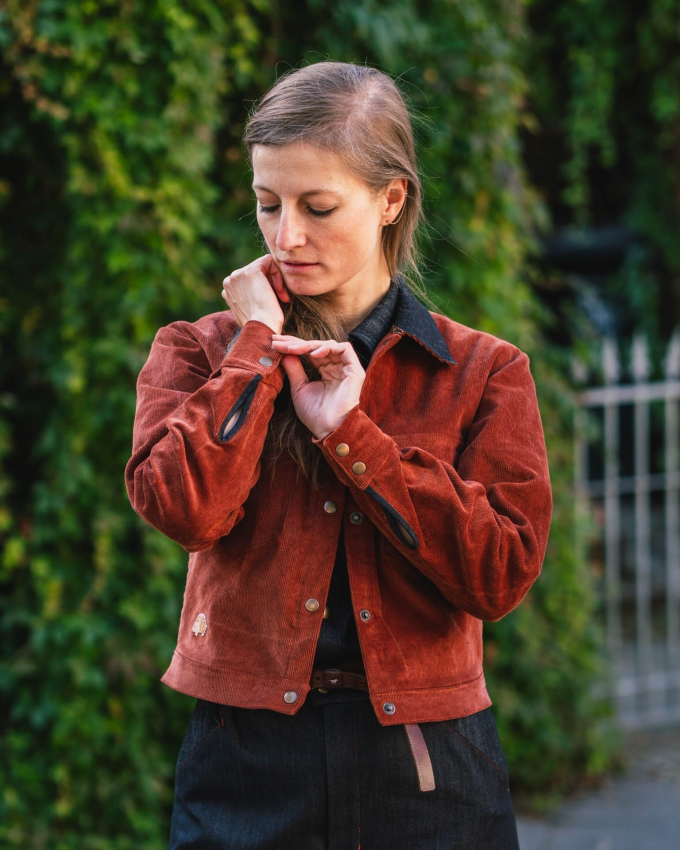 Patron boilersuit / blouson femme Krawalltante Rabaukowitsch, en allemand