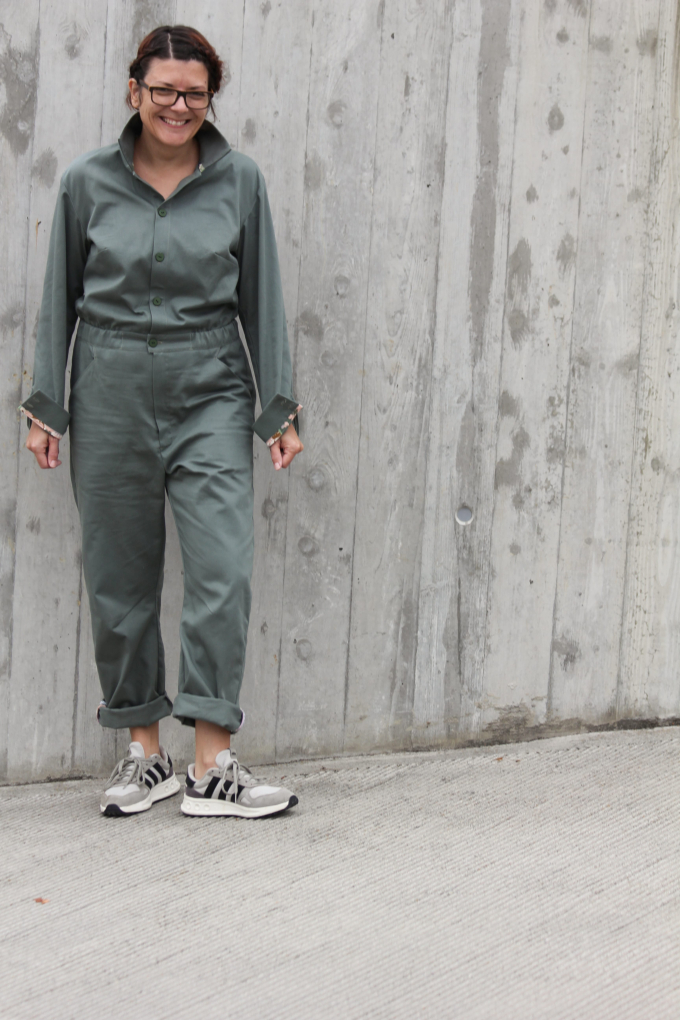 Patron boilersuit / blouson femme Krawalltante Rabaukowitsch, en allemand