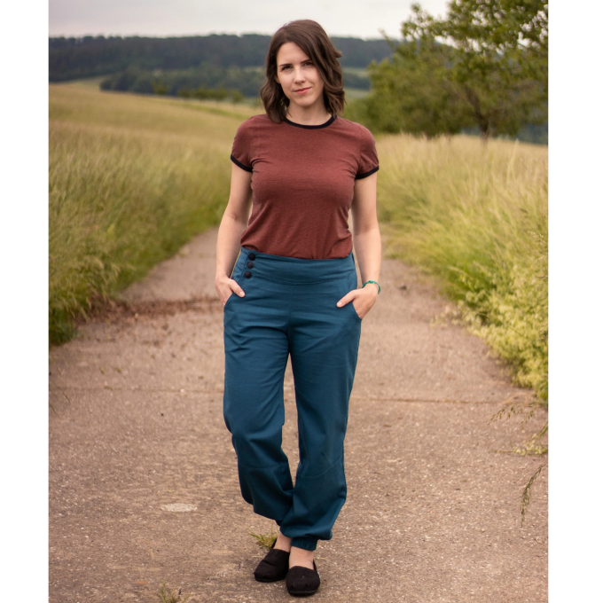 Ebook patron pantalon femme 'Frollein Kluntje' Rabaukowitsch, en allemand