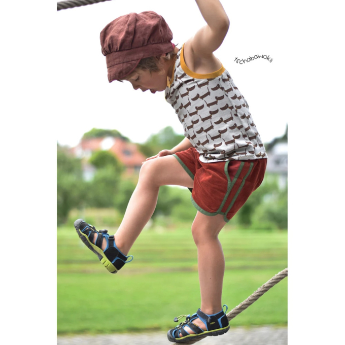 Ebook patron short enfant Potzblitz Rabaukowitsch, en allemand