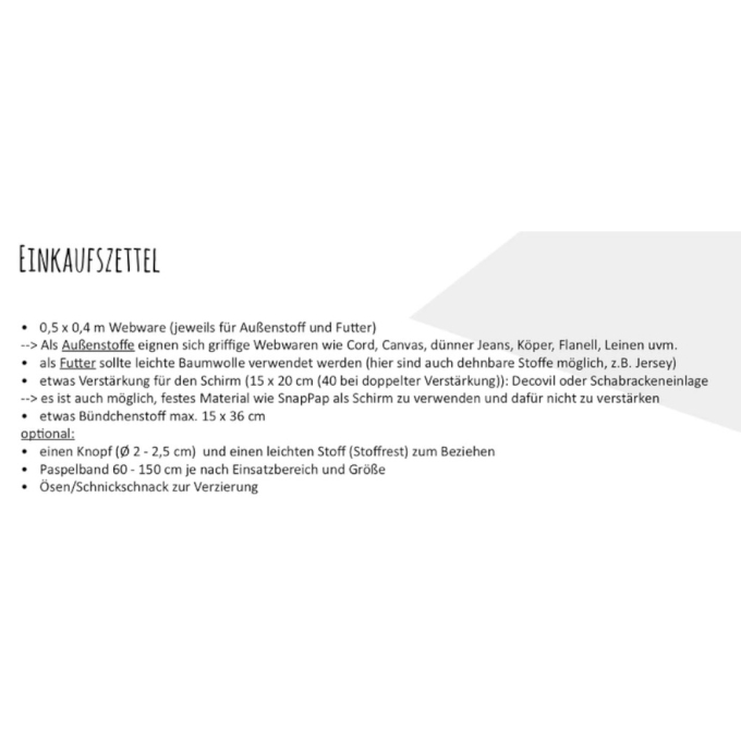 E-book Rabaukowitsch Schiebermütze Sahnehäubchen, Duits