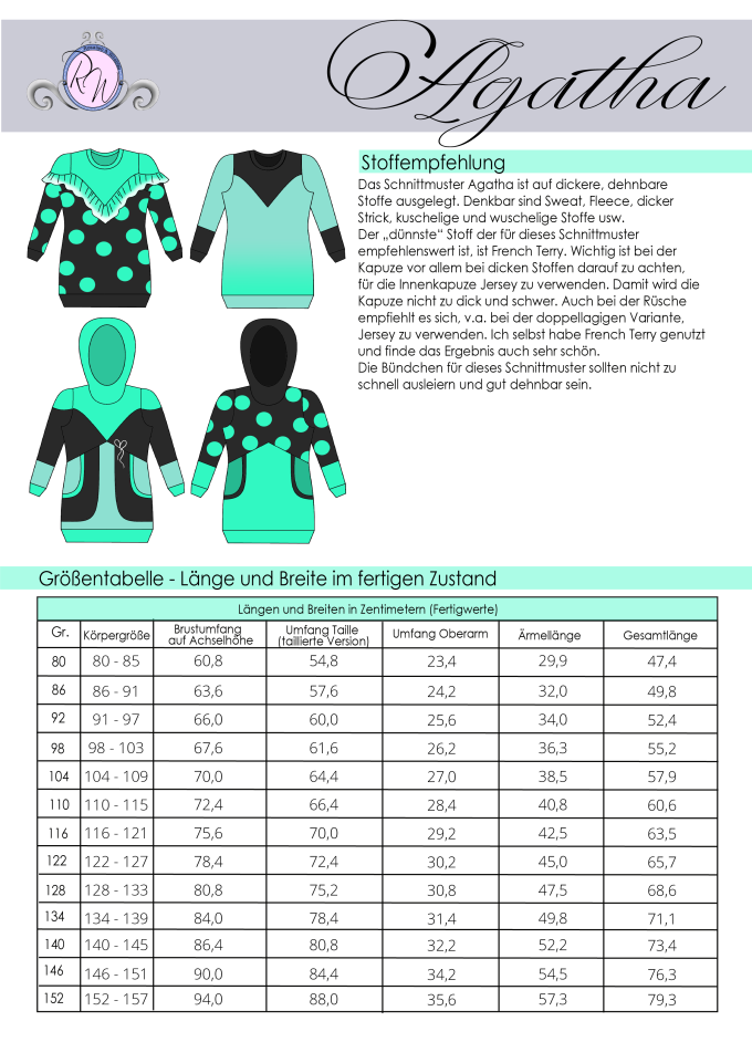 E-Book Rosalieb & Wildblau Agatha Kleid Kids