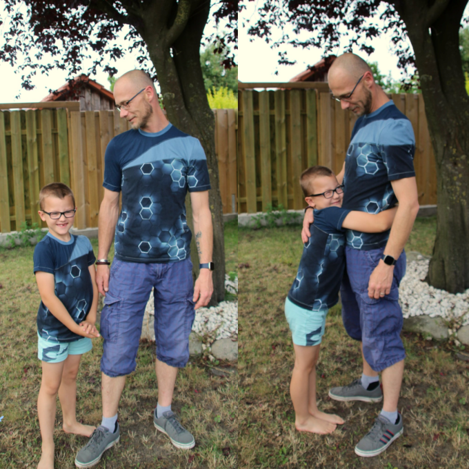 Patron t-shirt enfant pdf Alpha Rosalieb & Wildblau, en allemand